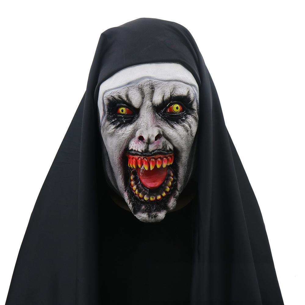 Halloween Women The Nun Valak Cosplay Set The Conjuring 2 With Mask