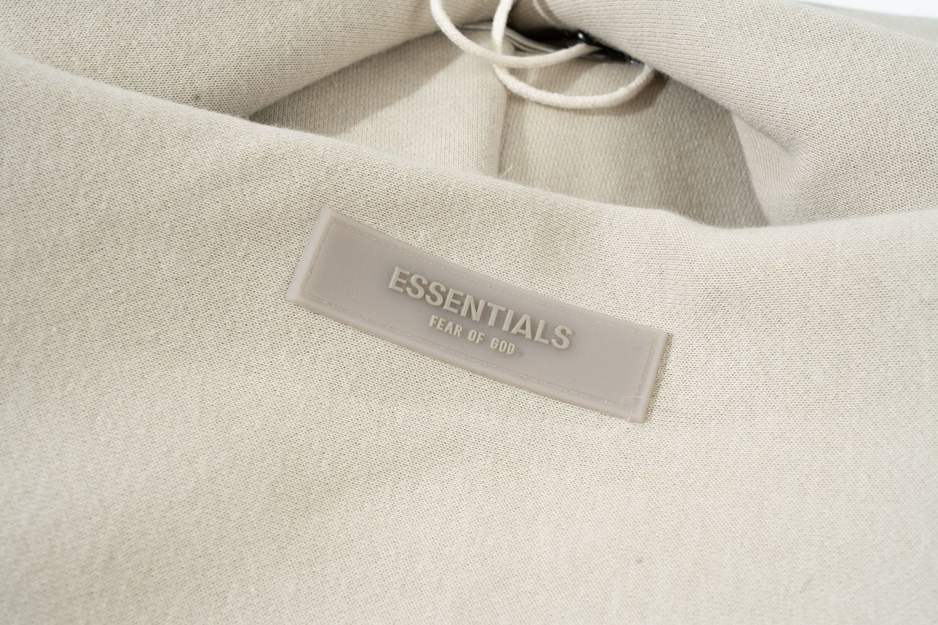 Fear Of God Essentials Flocked Small Letter Pullover Hoodie Unisex