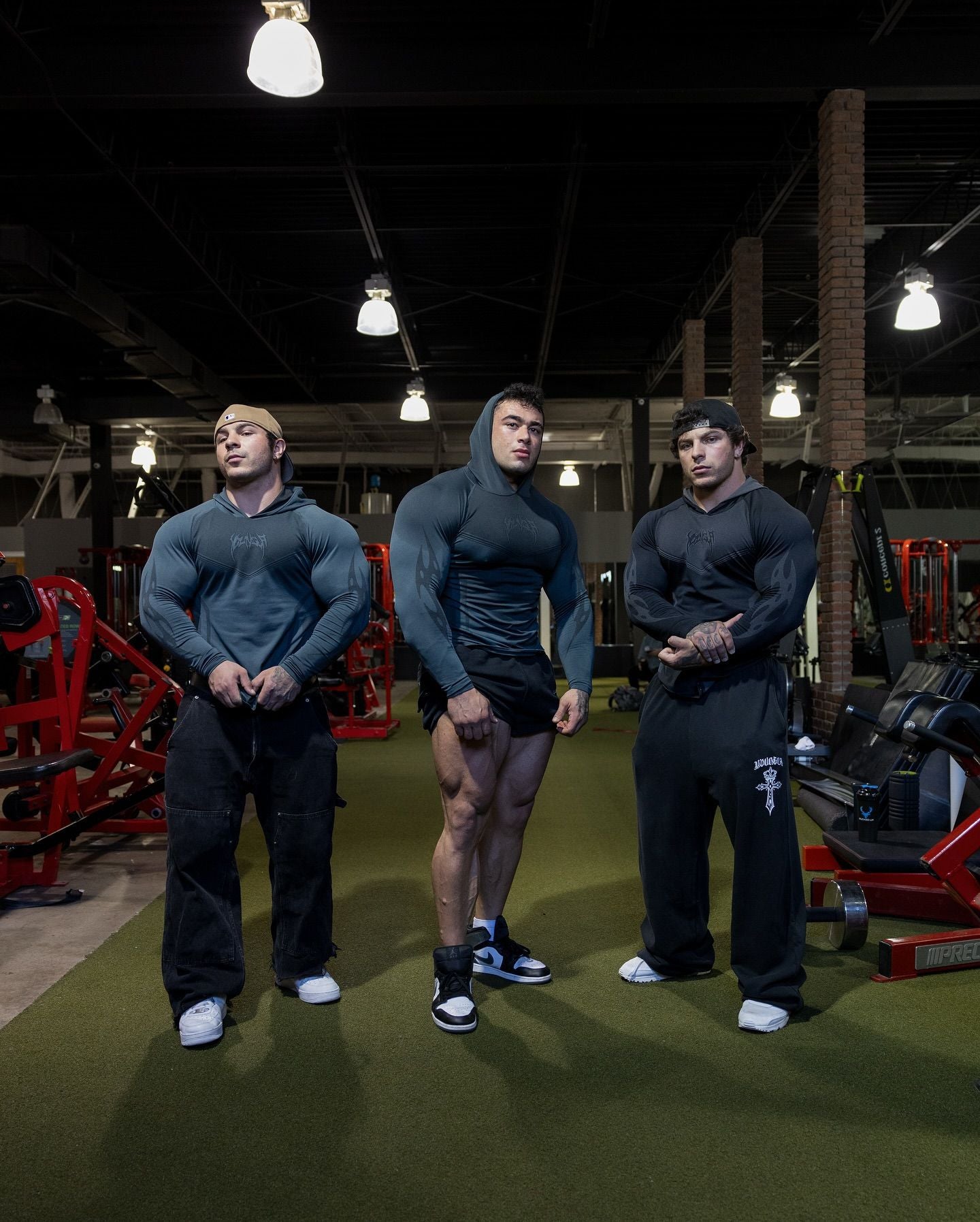 YOUNGLA 8062 Warrior Compression Hoodies