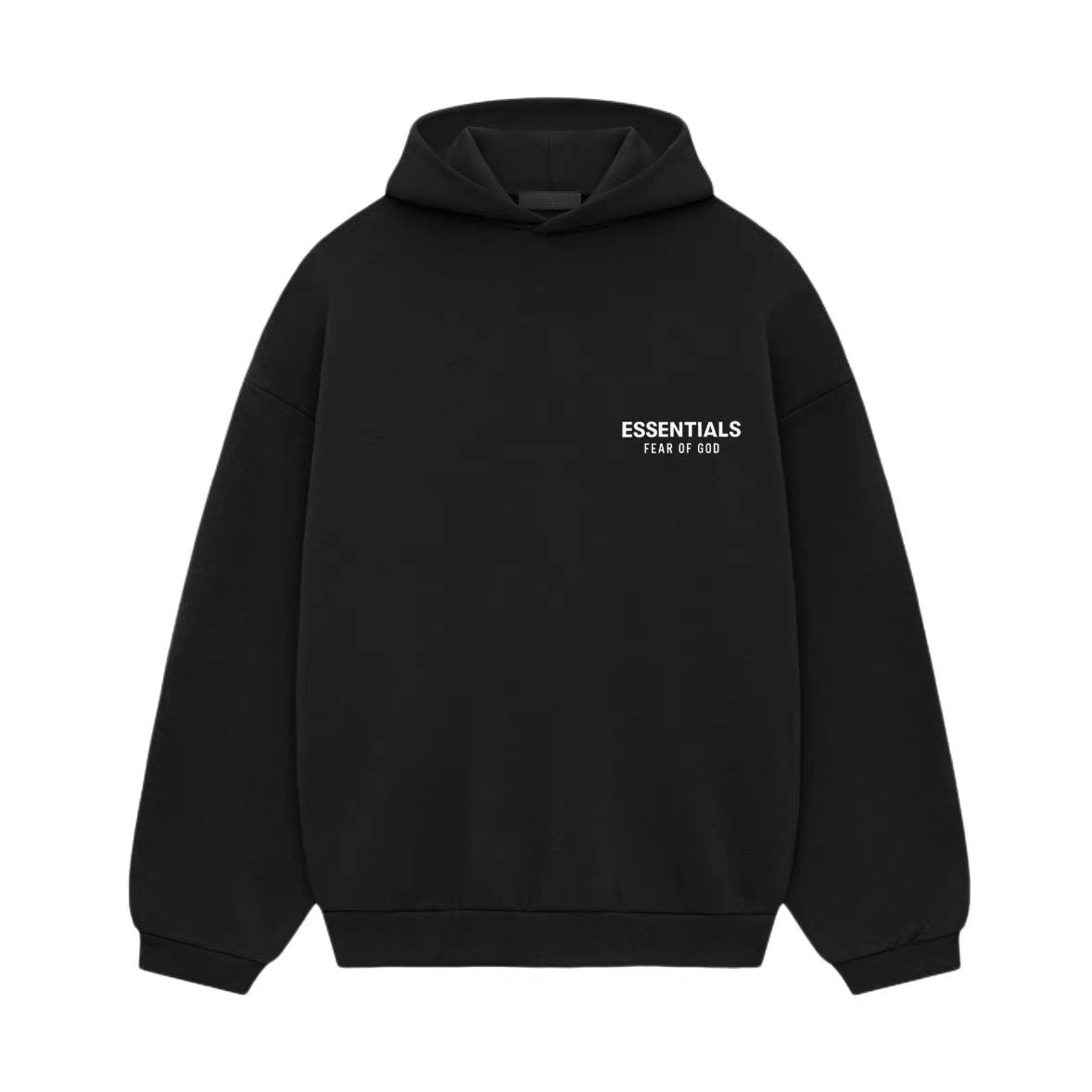Essentials Silicon Letter Streetwear Pullover Hoodie