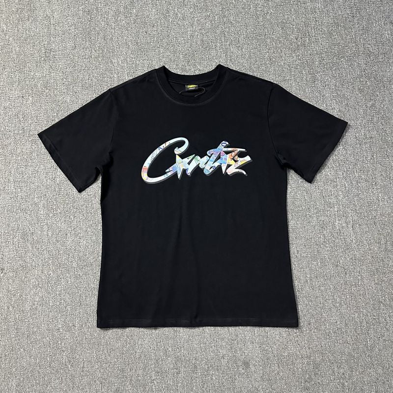 Corteiz Logo Letter Print Crew Neck Short Sleeve T‑Shirt Unisex