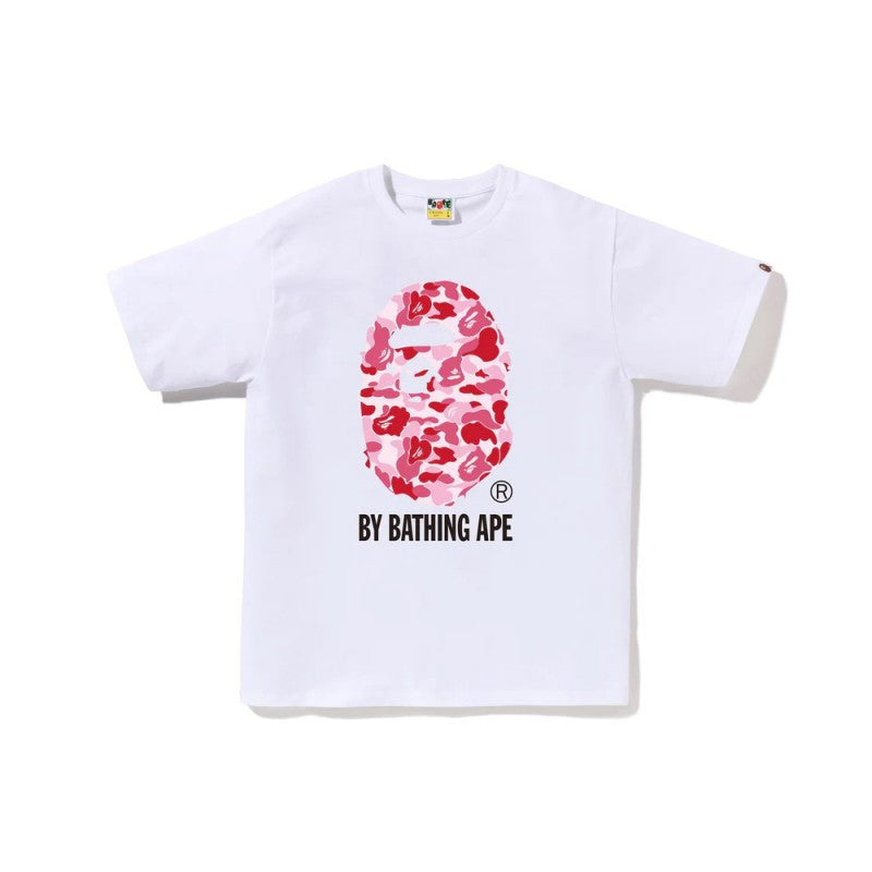 BAPE Camo Shark Ape Head Print Crew Neck Short Sleeve T‑Shirt Unisex
