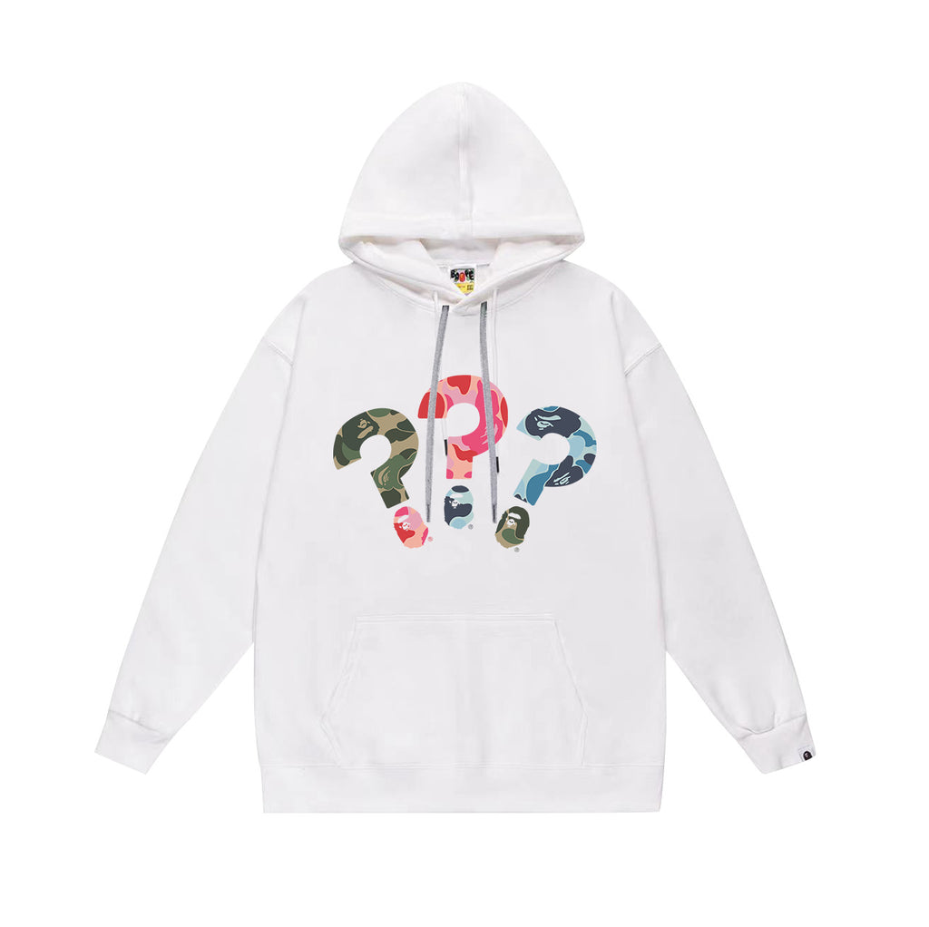 Bape Camo Ape Head Graphic Vintage Washed Oversized Hoodie Streetwear