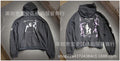 ERD Distressed Photo Letter Print Hoodie Vintage Cotton Pullover