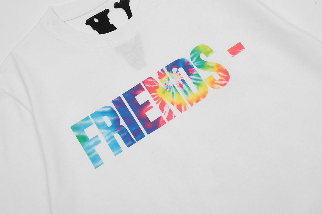 Vlone Big V Letter Graphic Short Sleeve Tee Streetwear Unisex