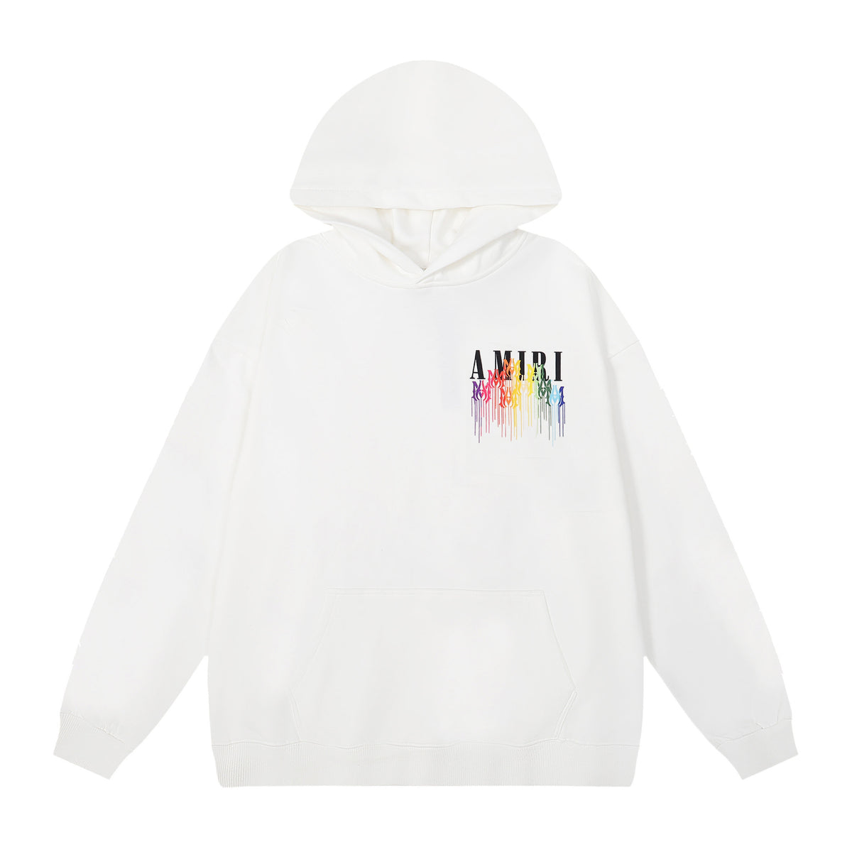 AMIRI Graphic Print Hoodie Streetwear Cotton Pullover Sweatshirt