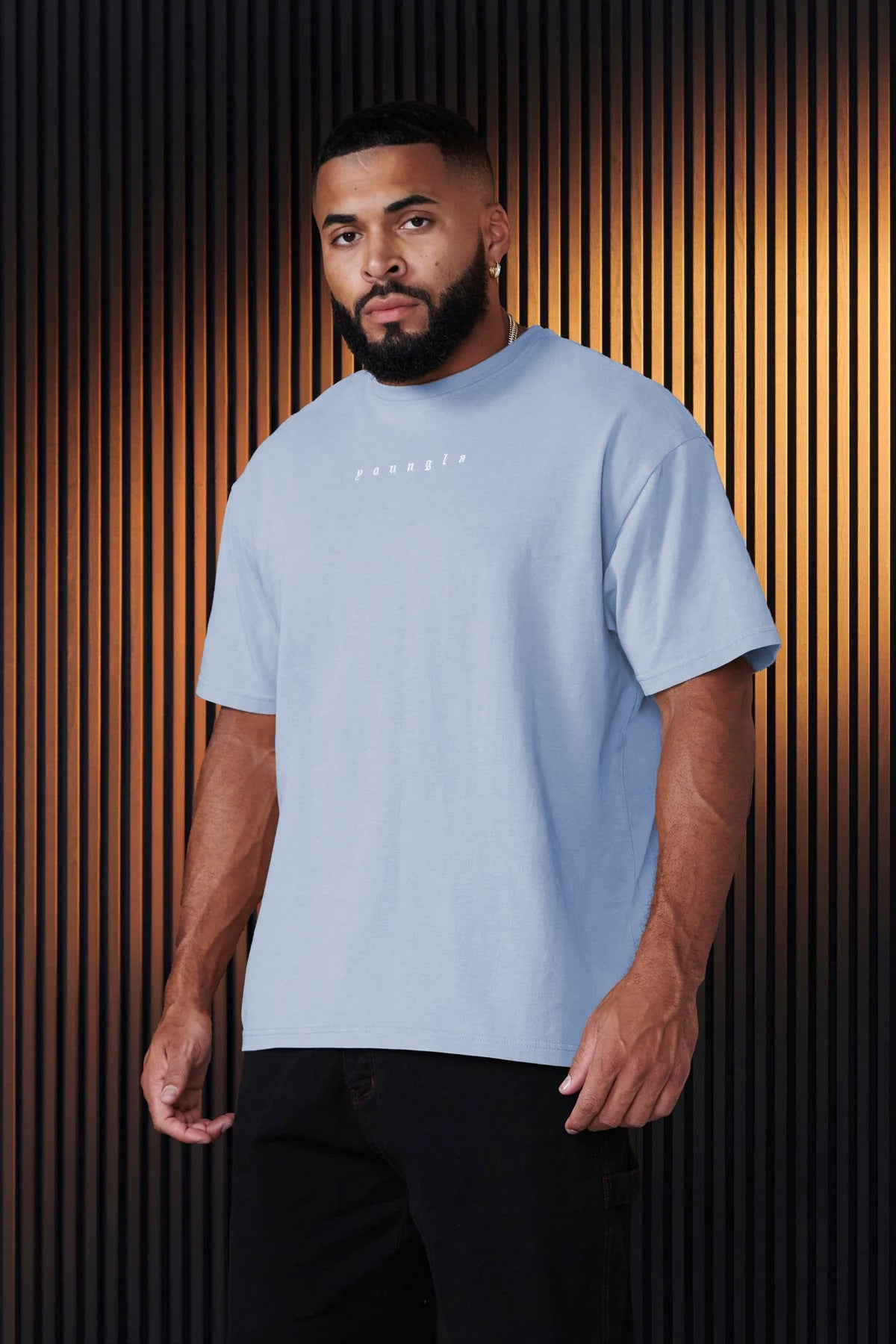 YOUNGLA 401 Essential Jacked Tees