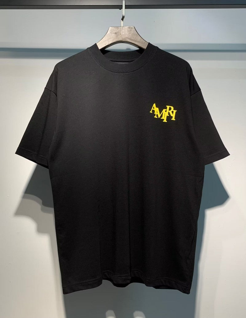 Amiri Multi‑Print Peace Dove Graffiti Oversized Tee Streetwear