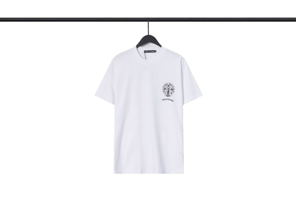 Chrome Hearts Sanskrit Cross Horseshoe Graphic Tee Multi‑Style