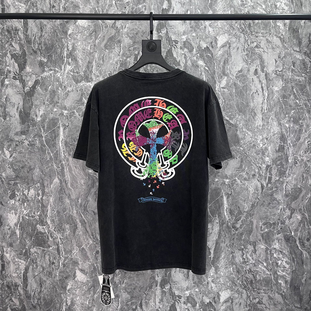 Chrome Hearts Cross Heavyweight Oversized T-Shirt Streetwear Unisex