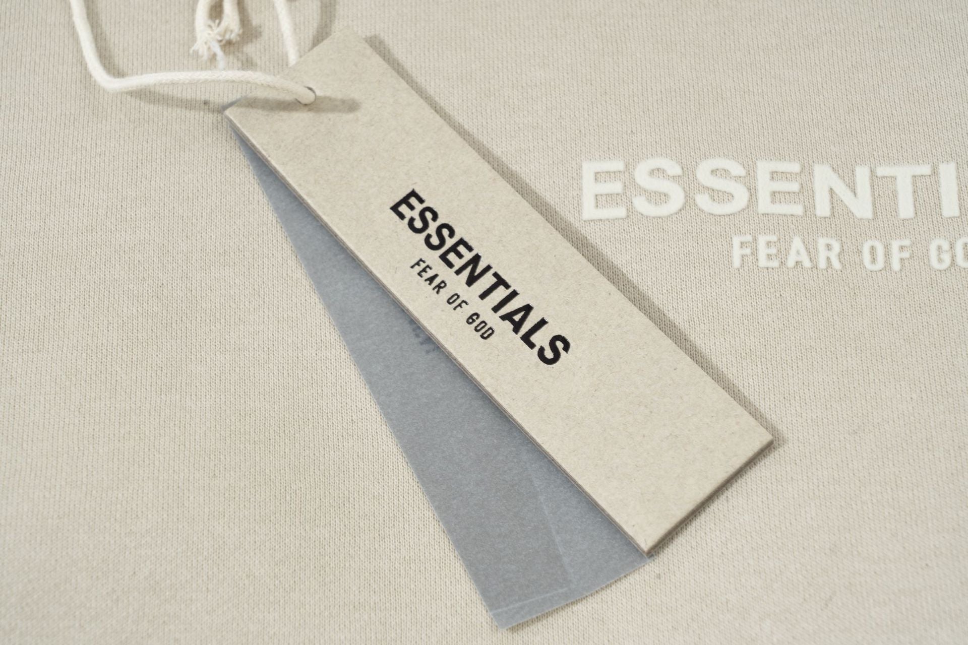 Fear Of God Essentials Flocked Small Letter Pullover Hoodie Unisex