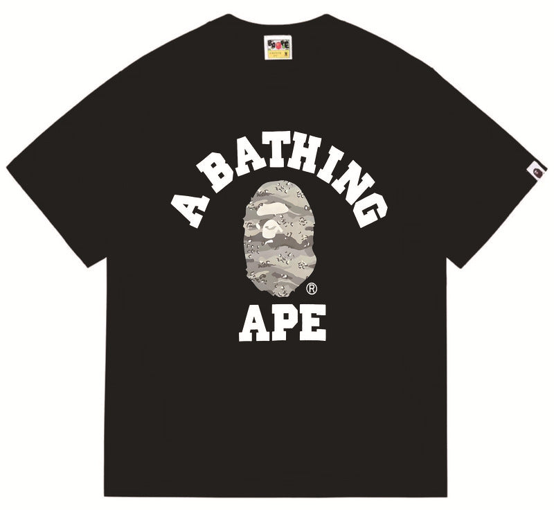 Bape Sakura Floral Graphic Oversized Tee Streetwear Unisex