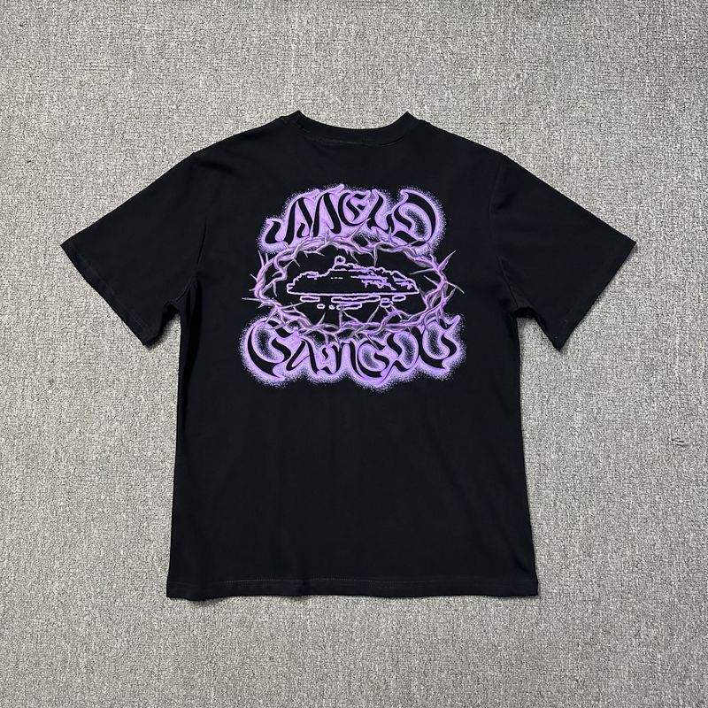 Corteiz Logo Letter Print Crew Neck Short Sleeve T‑Shirt Unisex