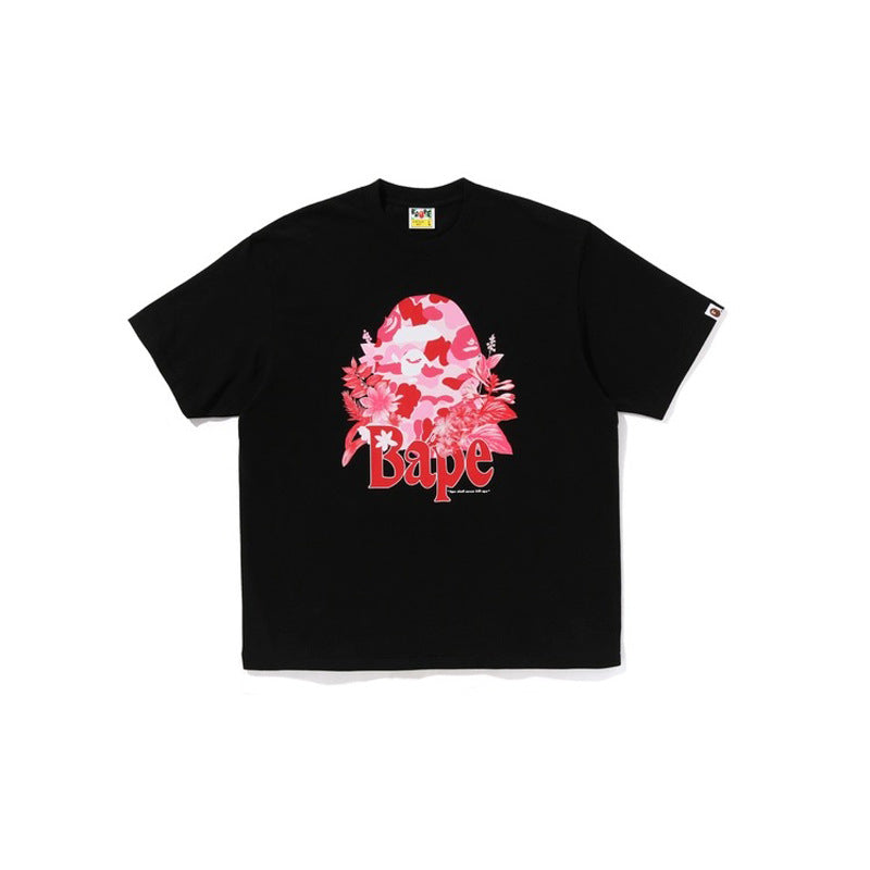 Bape Ape Head Shark Koi Fuji Graphic Oversized Tee Streetwear Unisex