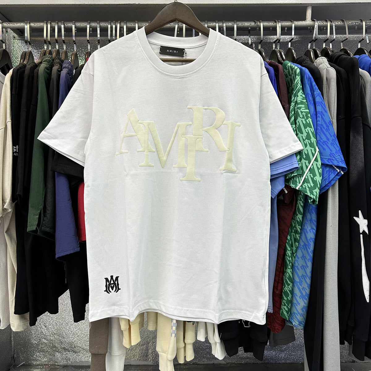 Amiri Peace Dove Graphic Oversized Tee Streetwear Unisex