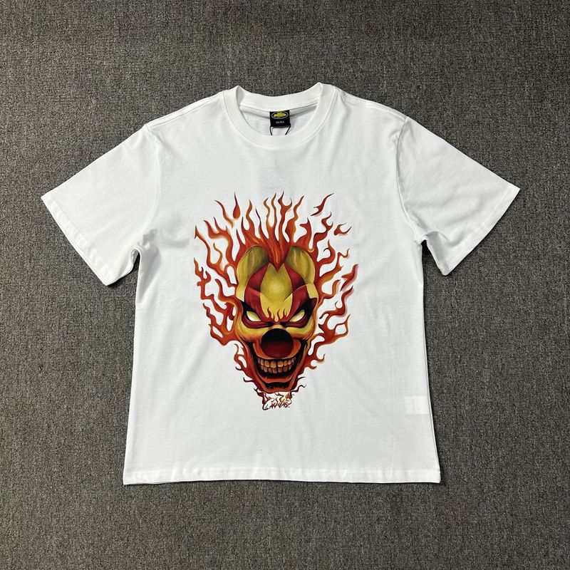 Corteiz Logo Letter Print Crew Neck Short Sleeve T‑Shirt Unisex