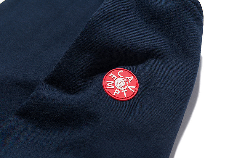 Cav Empt Panel Color Block Graphic Print Hoodie Unisex