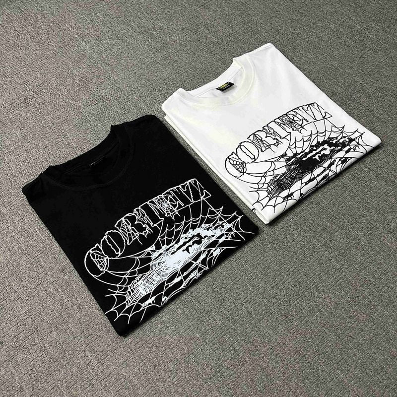 Corteiz Logo Letter Print Crew Neck Short Sleeve T‑Shirt Unisex