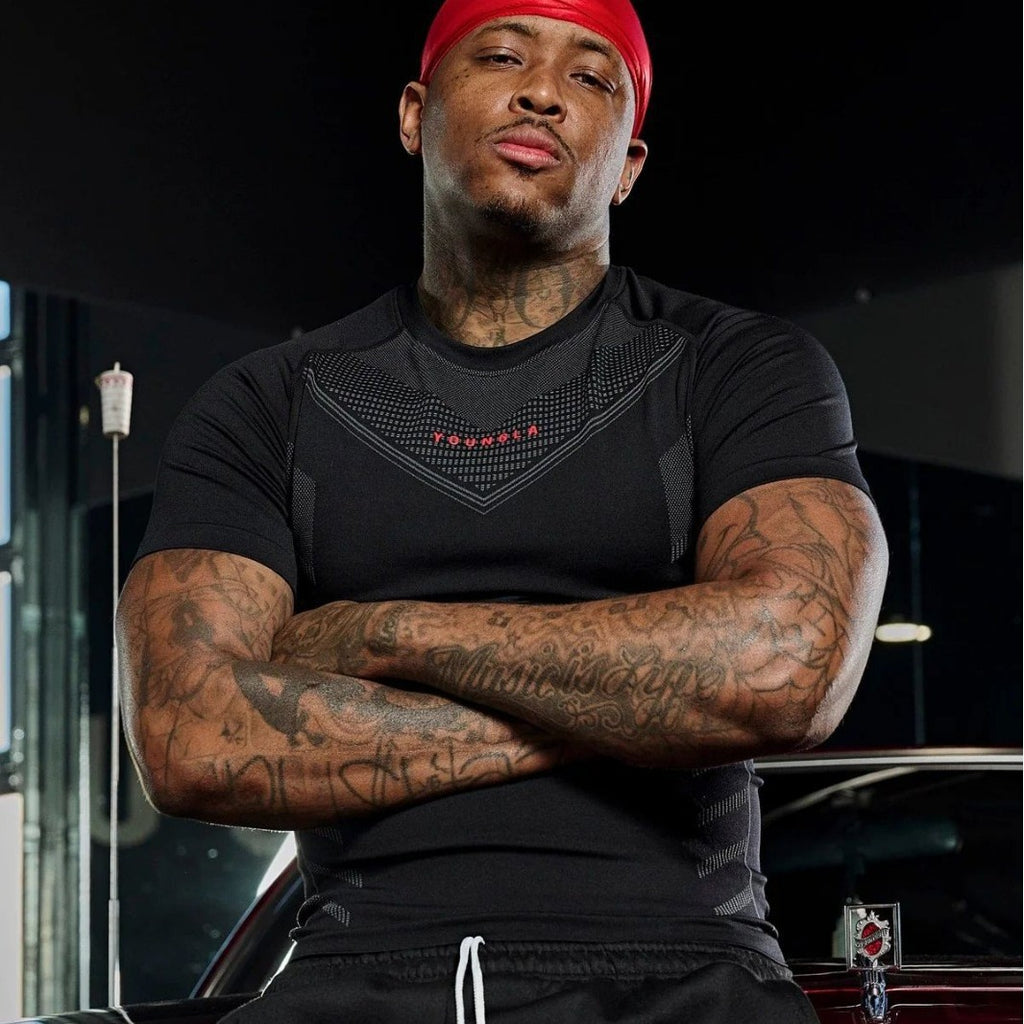 YOUNGLA 465 Superhero Compression Tees
