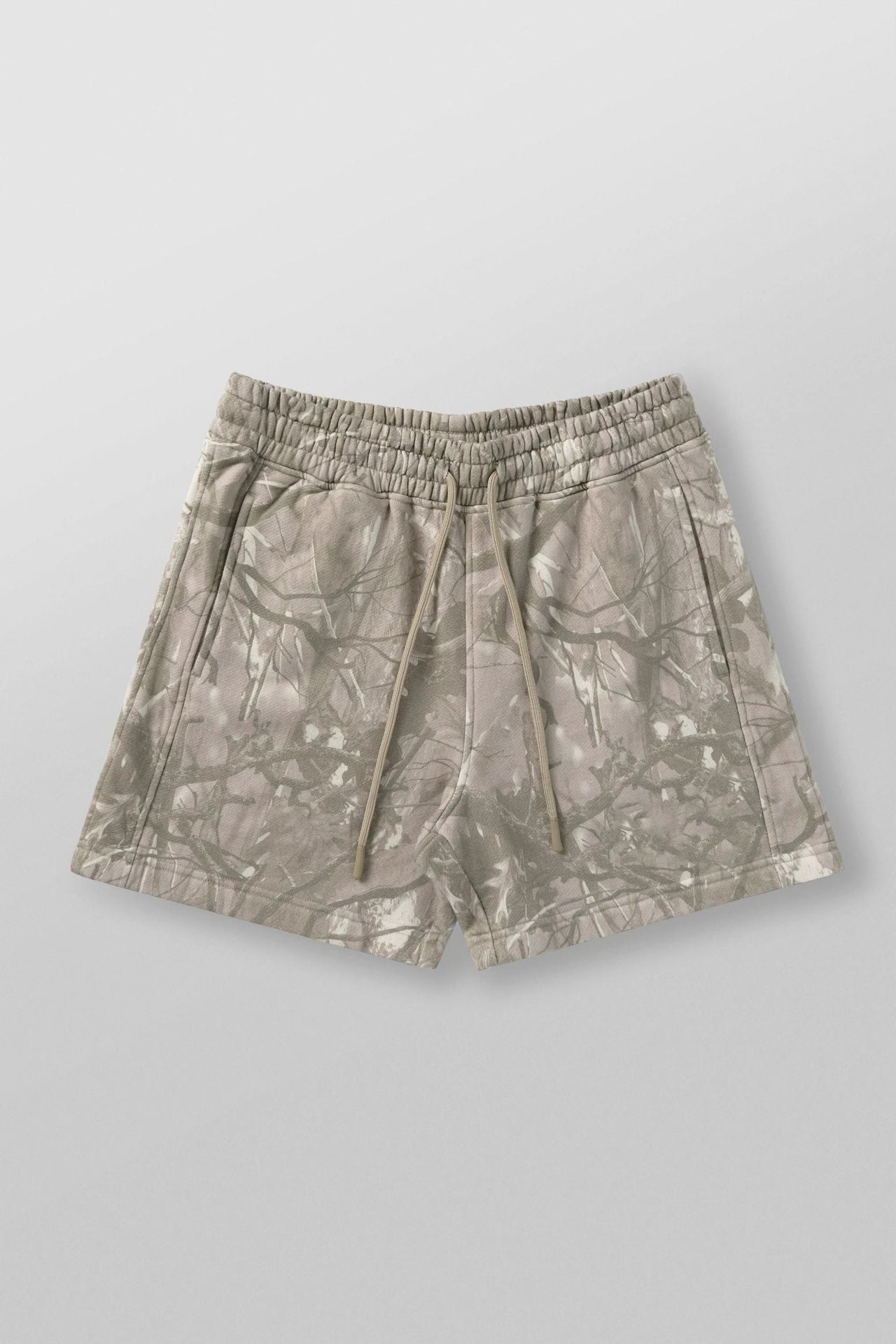 YOUNGLA 1118 Tree Camo Cotton Shorts