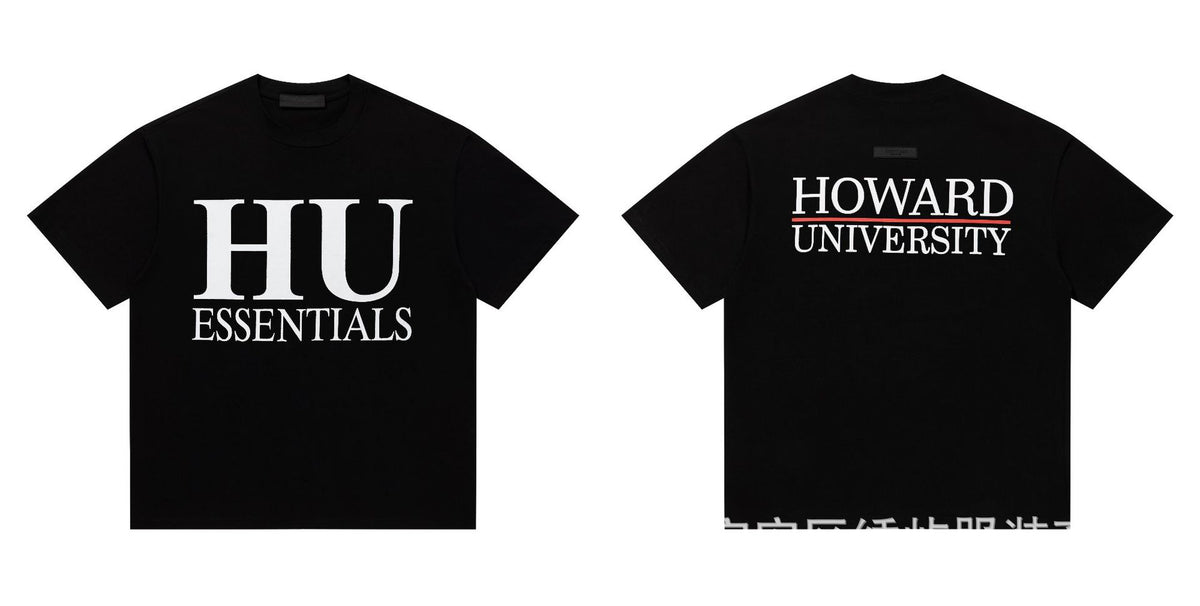 Fear Of God Essentials Letter Series Crew Neck Short Sleeve T Shirt