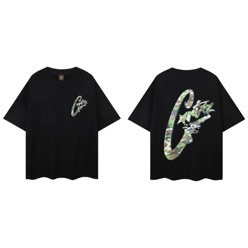 Corteiz Graffiti Graphic Tee Loose Unisex High Street T-Shirt