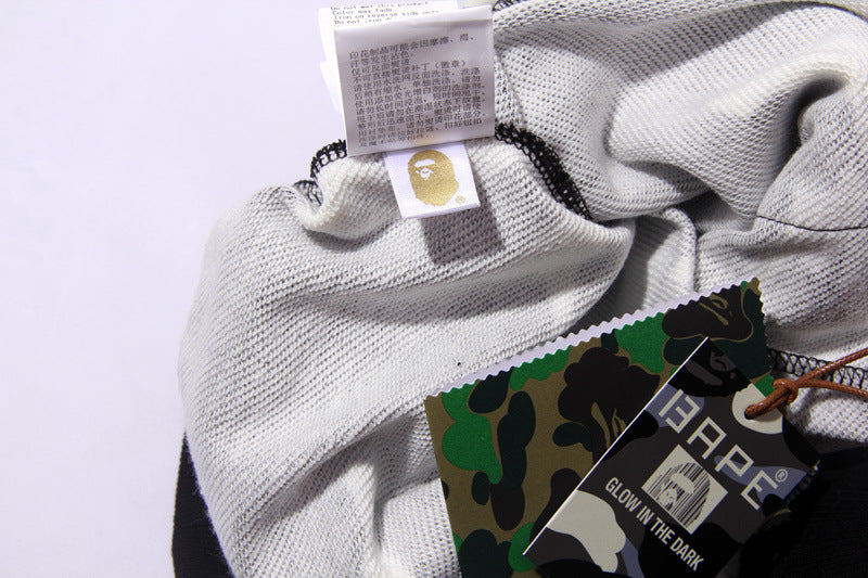 BAPE Shark Camo Print Streetwear Casual Shorts Unisex