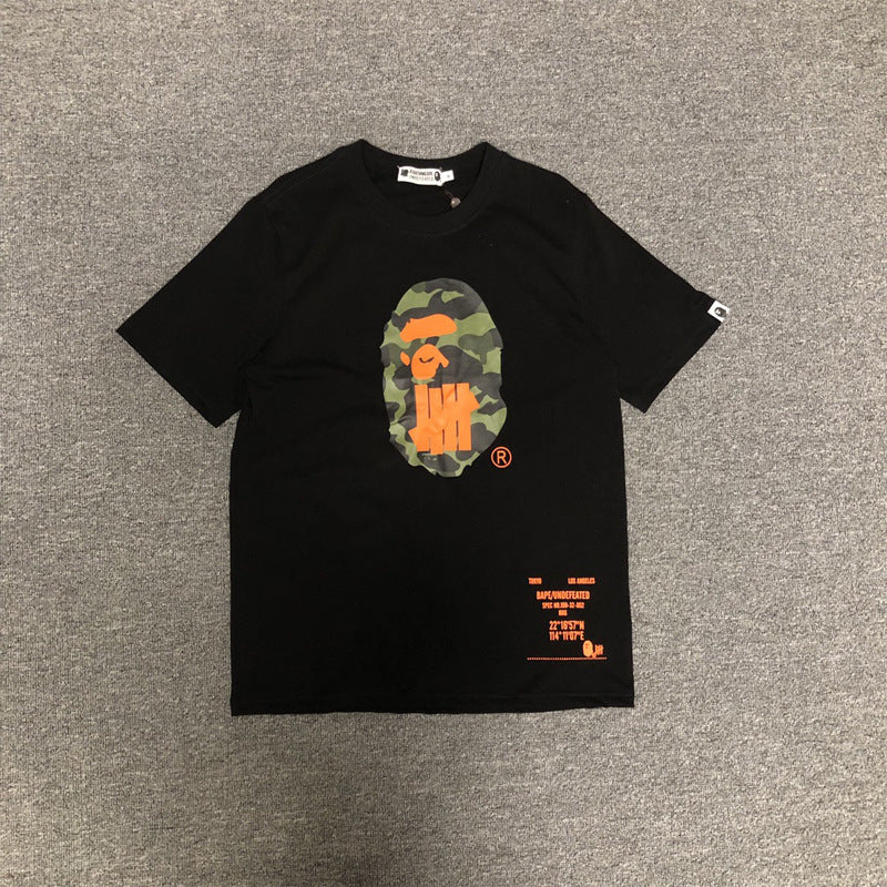 Bape Ape Head Shark Koi Fuji Graphic Oversized Tee Streetwear Unisex