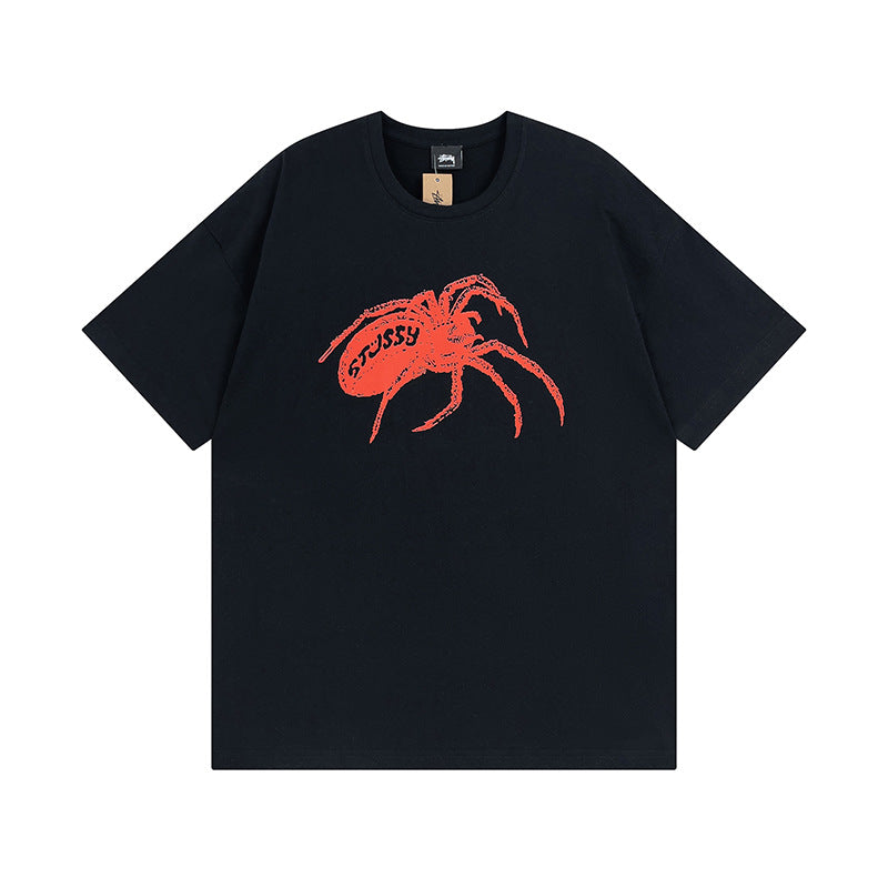 Stussy Dice 8 Ball Logo Print Oversized Tee Multi‑Style
