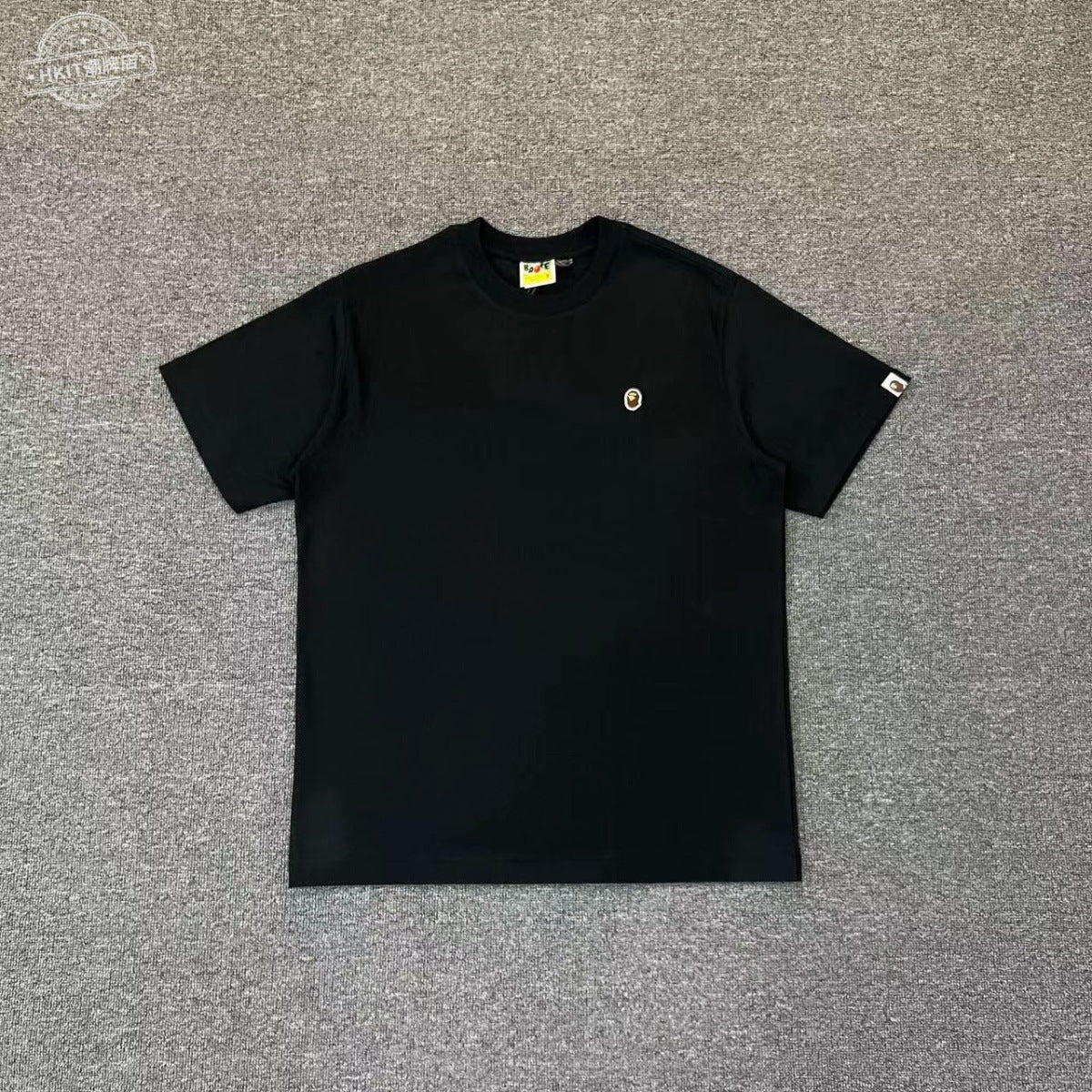 Bape Shark Camo Zip Graphic Oversized Tee Streetwear Unisex