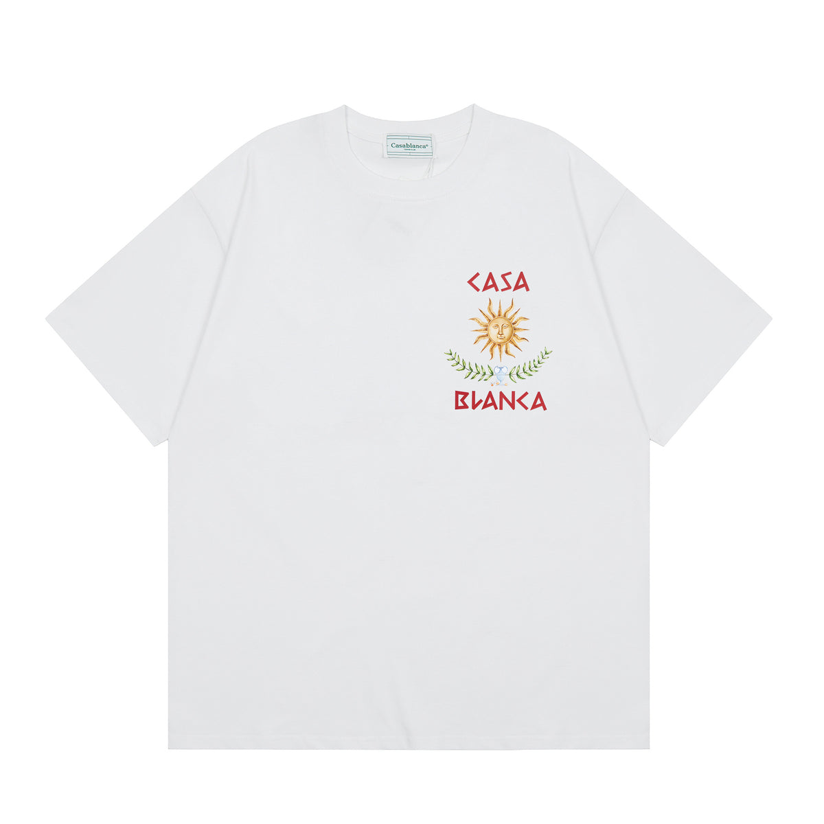 Casablanca Multi‑Artwork Vintage Graphic Oversized Tee Streetwear