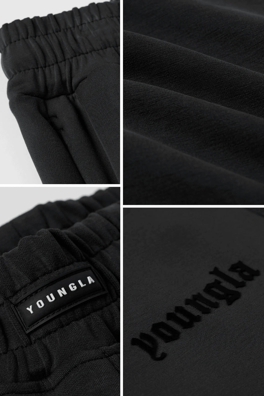 YOUNGLA 2141 Soft AF No Cuff Sweats