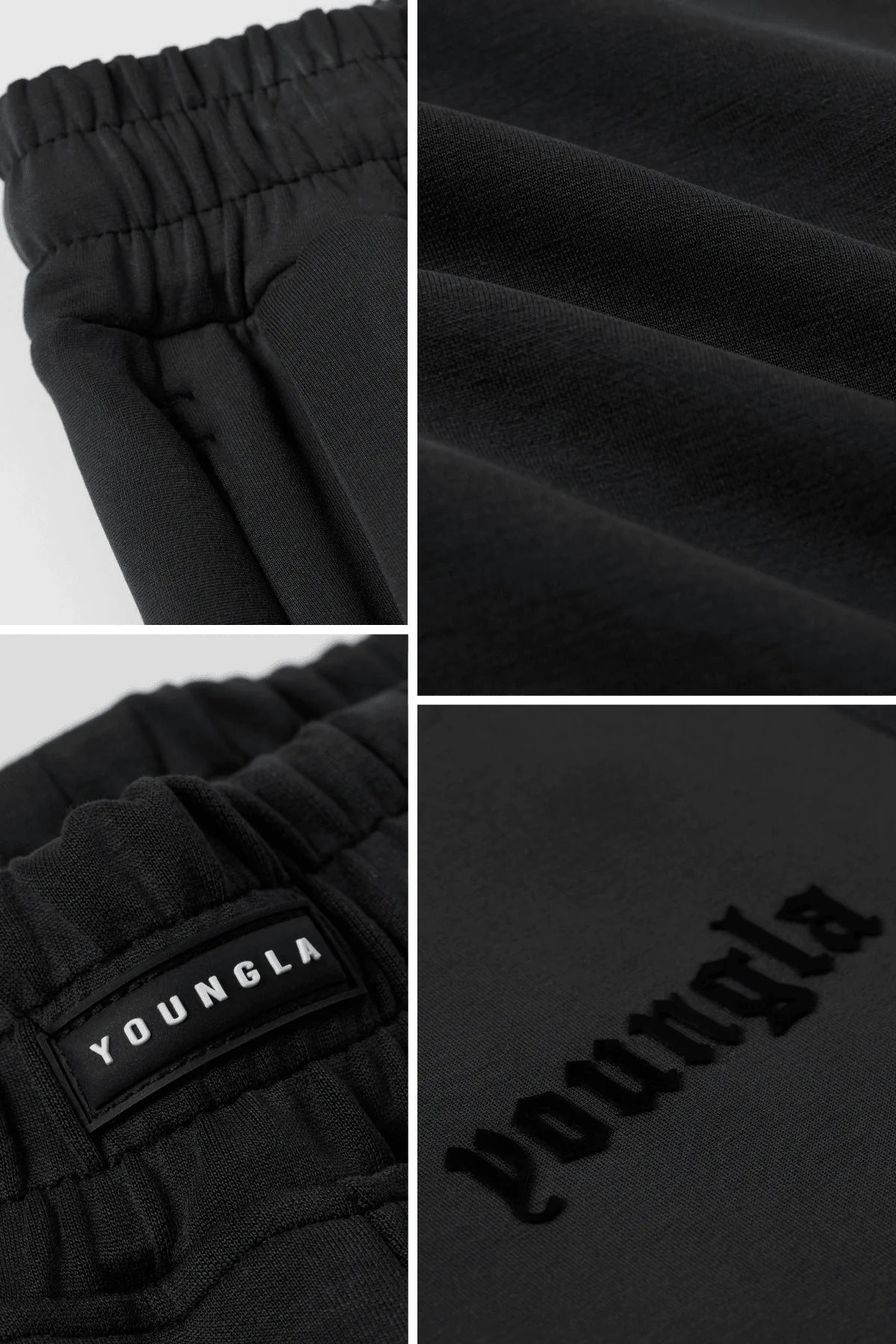 YOUNGLA 2141 Soft AF No Cuff Sweats