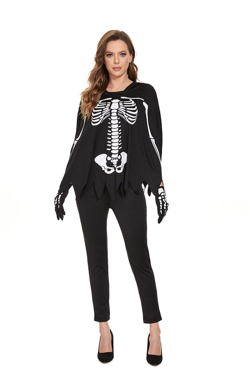 Halloween Men & Women Skeleton Ghost Bride Cosplay Couple Party Sets