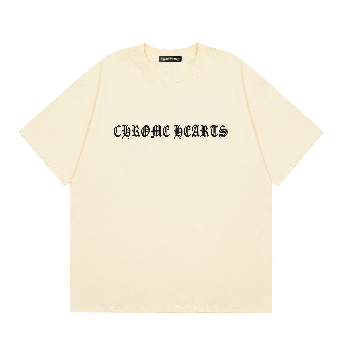 Chrome Hearts Multi‑Cross Horseshoe Graphic Oversized Tee Streetwear