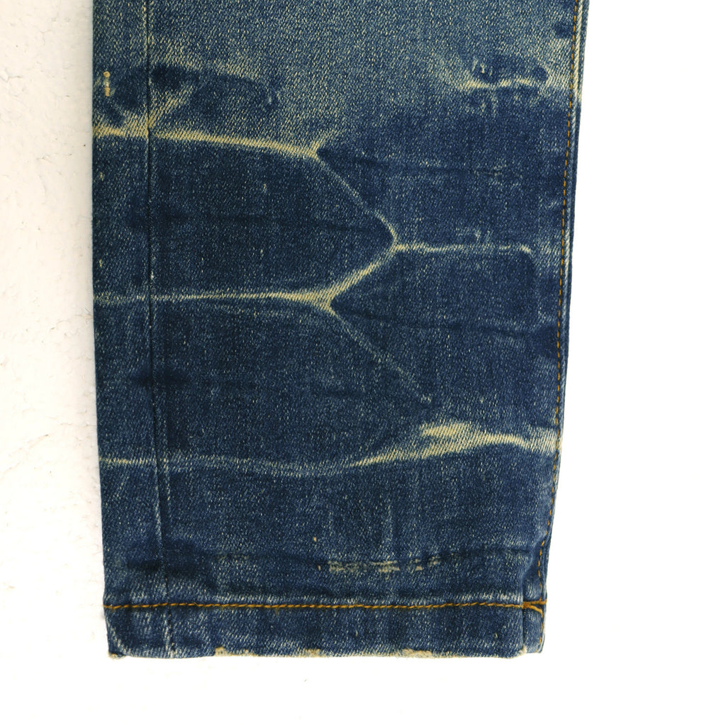 Purple Brand Wave Crack Ripped Skinny Denim Jeans Unisex