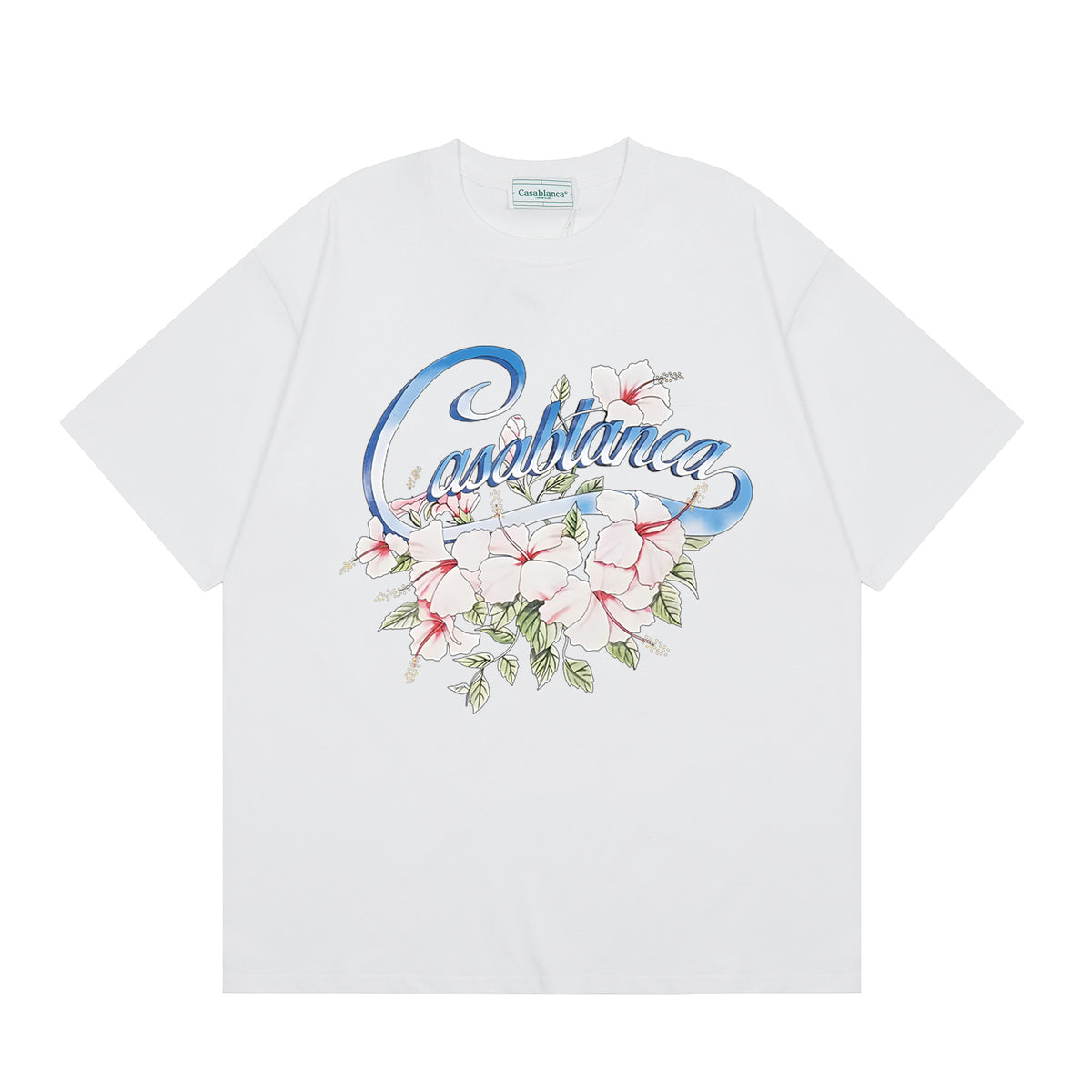 Casablanca Multi‑Artwork Vintage Graphic Oversized Tee Streetwear
