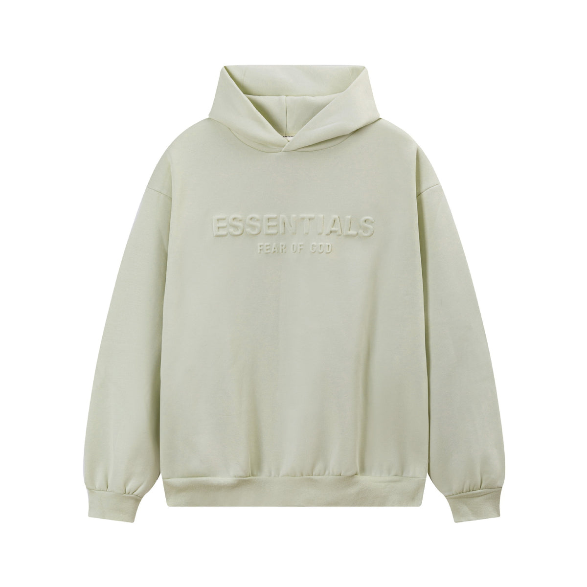 Fear of God Embossed Letter Fleece Lined Pullover Hoodie