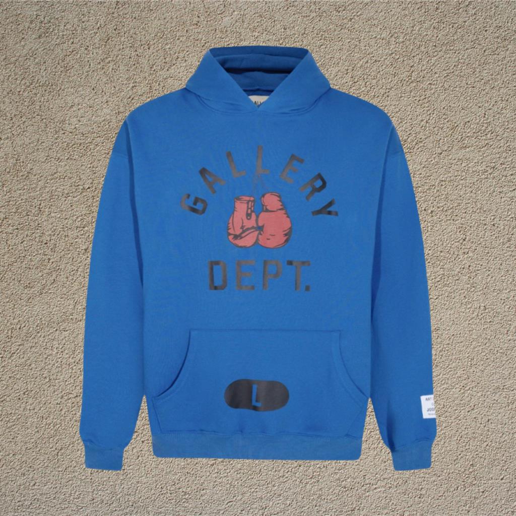 Gallery Dept Letter Print Hoodie Loose Couple Streetwear Sweatshirt