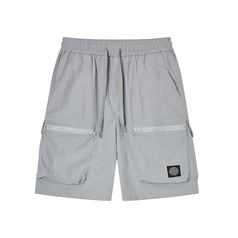 Stone Island Compass Patch Pants Men Cargo Shorts & Cotton Sweatpants