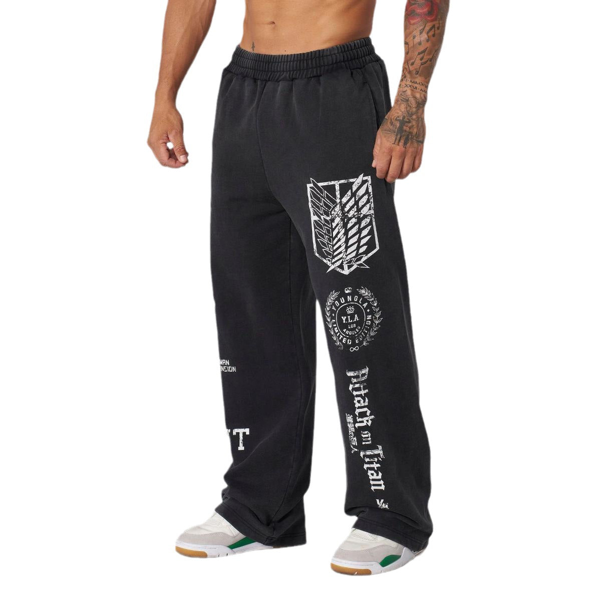 YOUNGLA 2128 AOT© x YLA Baggy Joggers