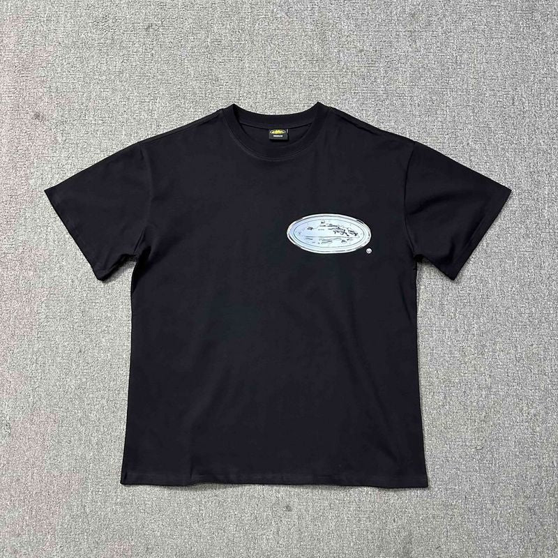 Corteiz Logo Letter Print Crew Neck Short Sleeve T‑Shirt Unisex
