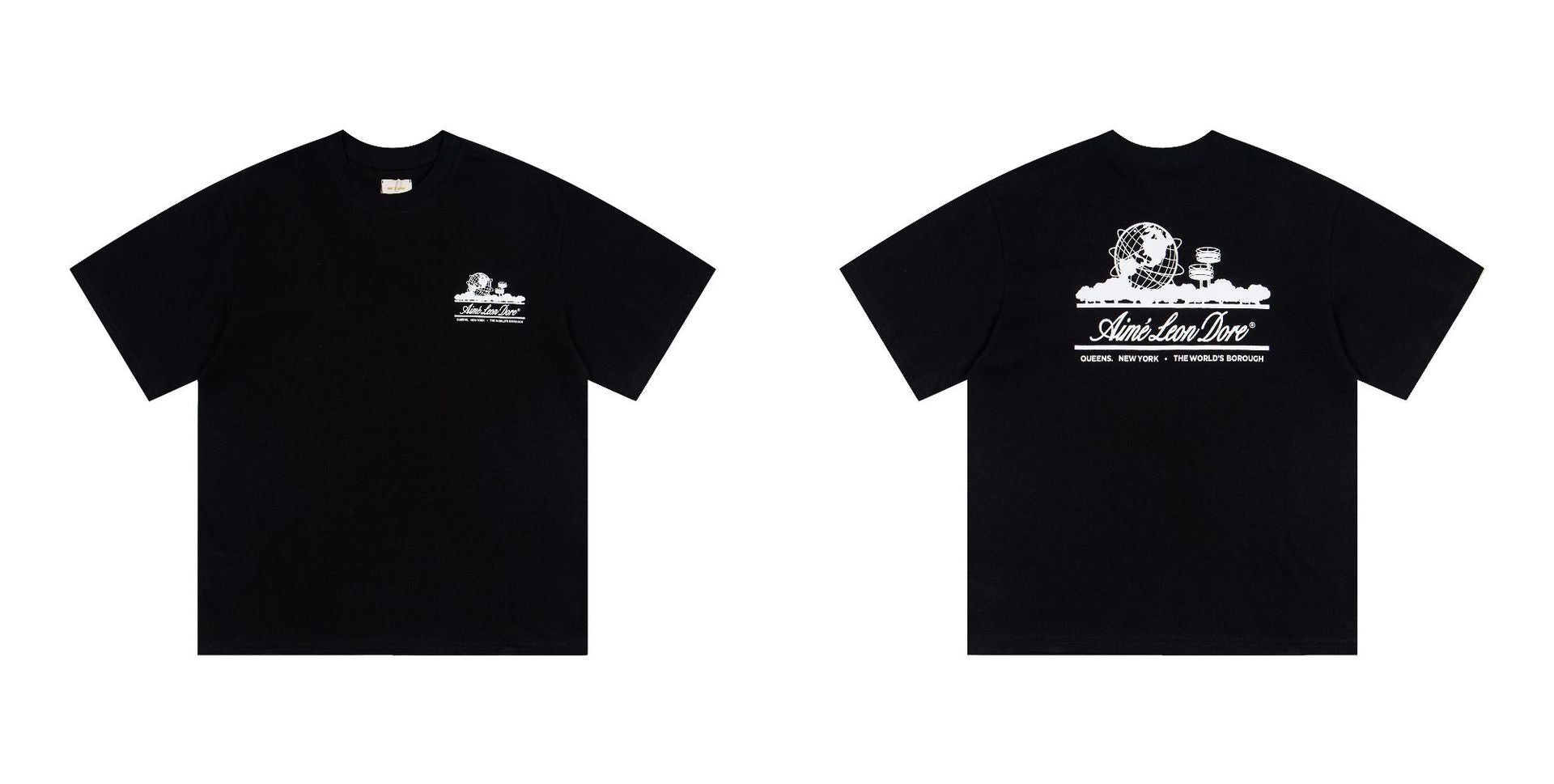 Aime Leon Dore Letter Graphic Crew Neck Short Sleeve T Shirt