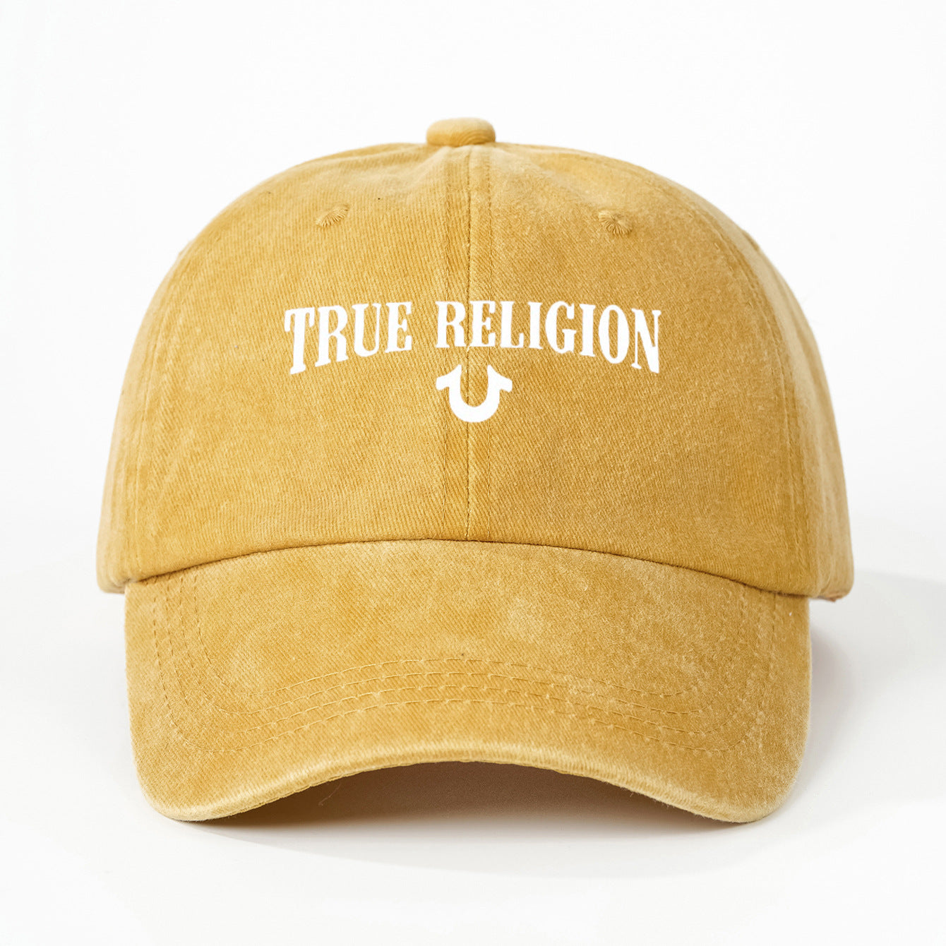 Vintage Washed True Religion Horseshoe Dad Hat