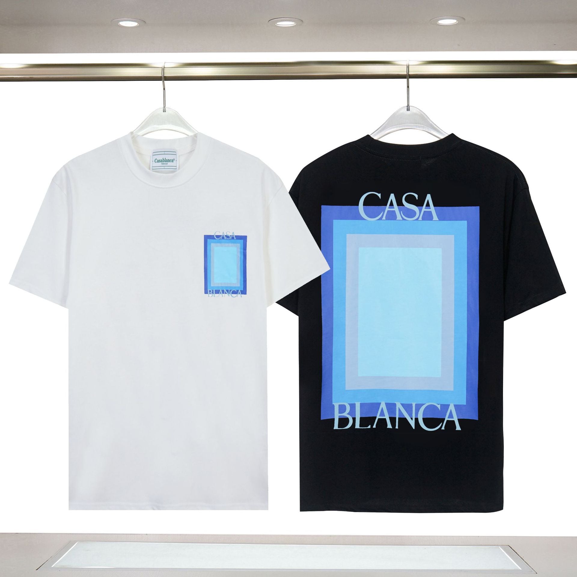 Casablanca Casa Letter Arch Graphic Short Sleeve Tee Streetwear Unisex