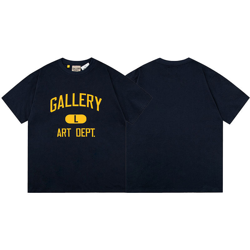 Gallery Dept Vintage Washed Graphic Short Sleeve Tee Streetwear Unisex