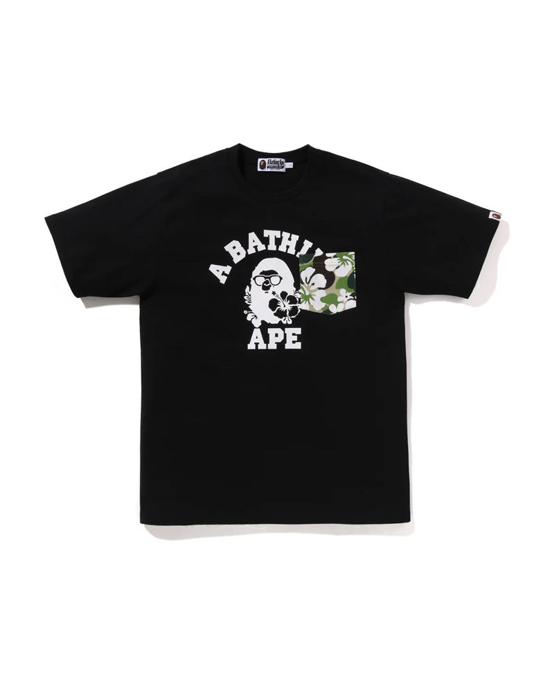 Bape Ape Head Shark Baby Milo Multi‑Print Heavyweight Tee Multi‑Style