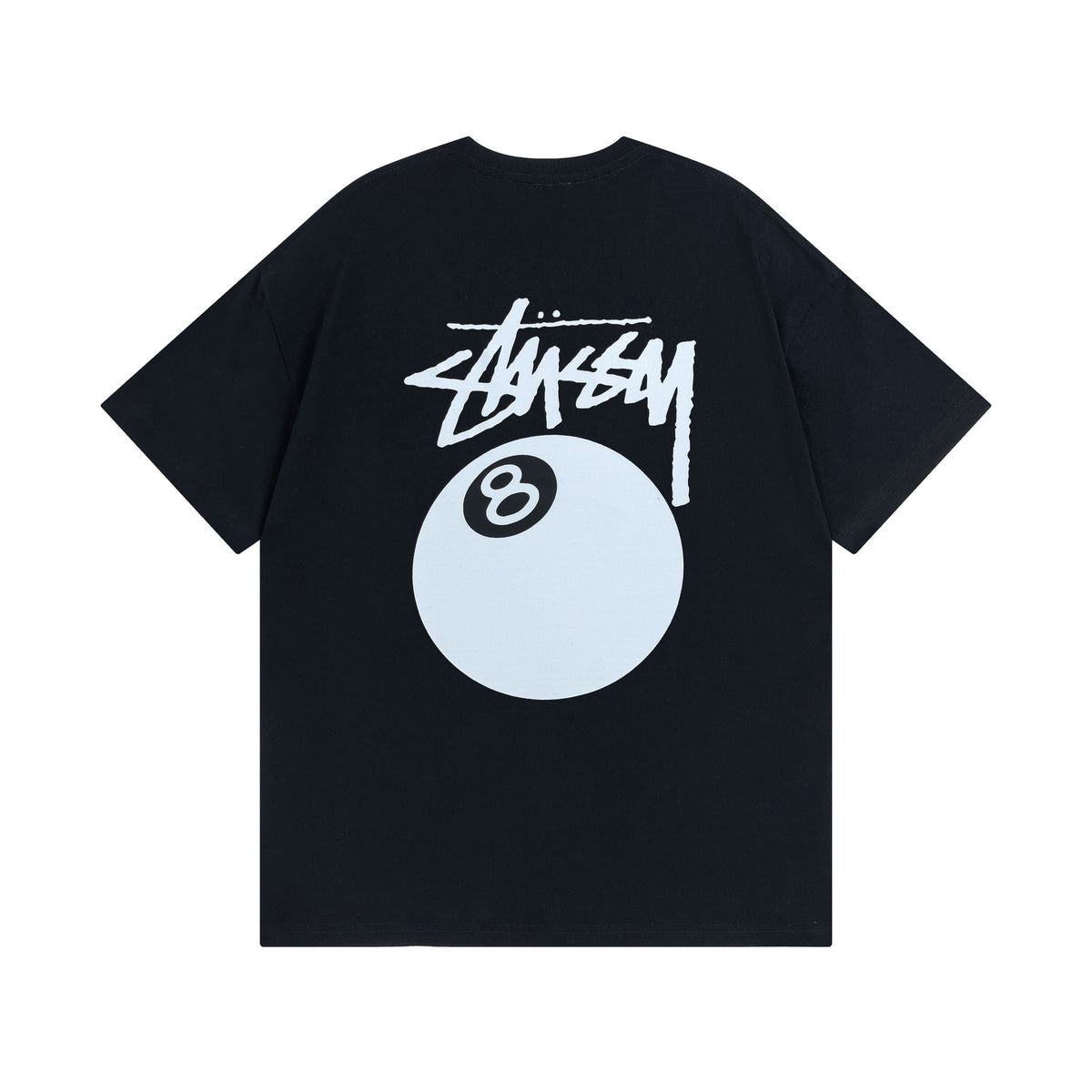 Stussy Dice 8 Ball Logo Print Oversized Tee Multi‑Style