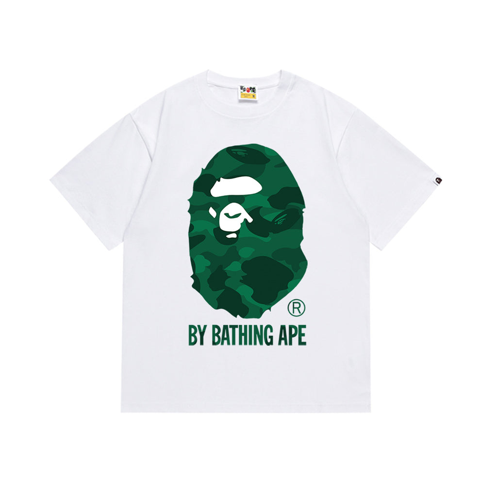 BAPE Ape Head Graphic Print Short Sleeve Tee Streetwear Unisex