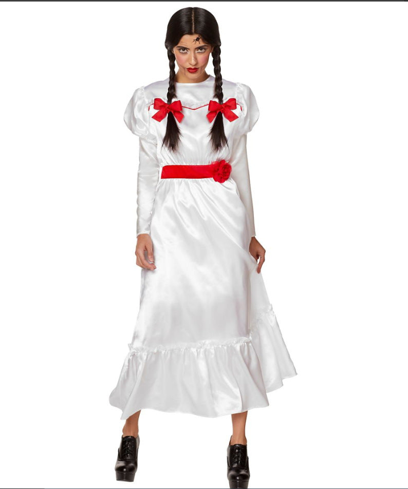 Halloween Men & Women Skeleton Ghost Bride Cosplay Couple Party Sets